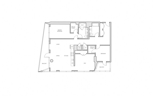 B15 + Den E2511 floor plan